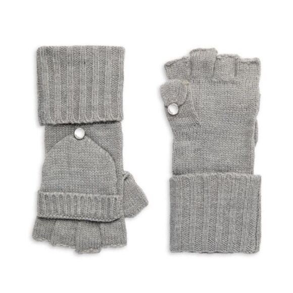 CALVIN KLEIN Heathered Fingerless Gloves - Picture 1 of 5